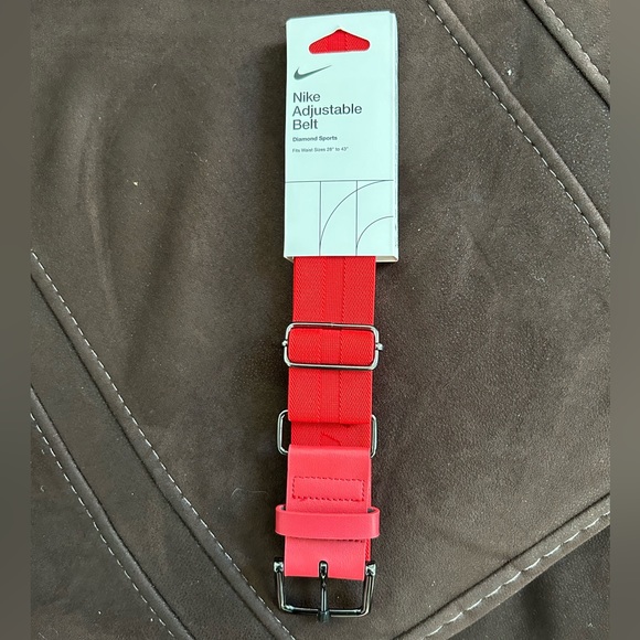 Nike Other - NIKE Adjustable Belt Red